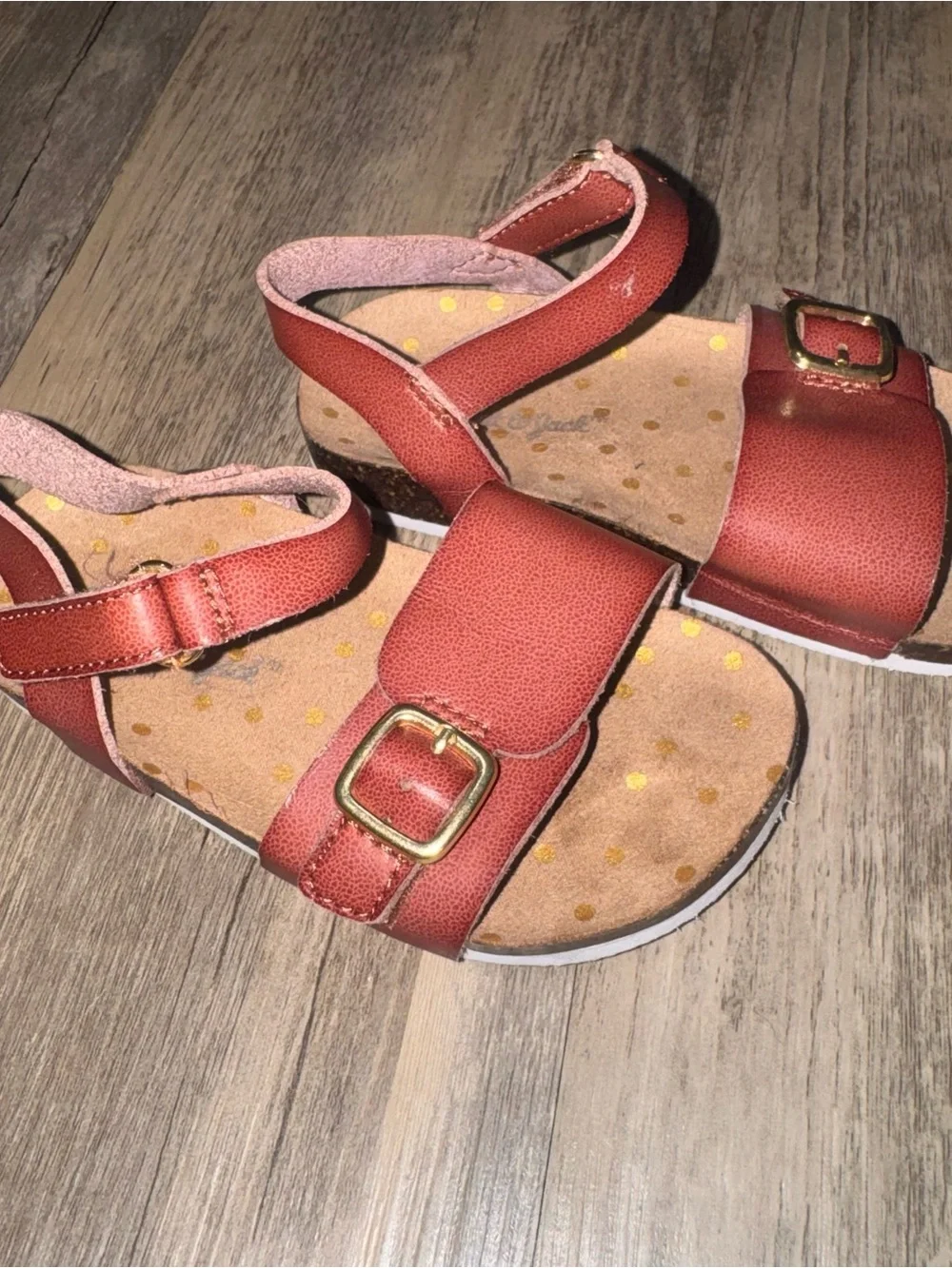 Cat & Jack Brow Adjustable Buckle Sandals for Kids